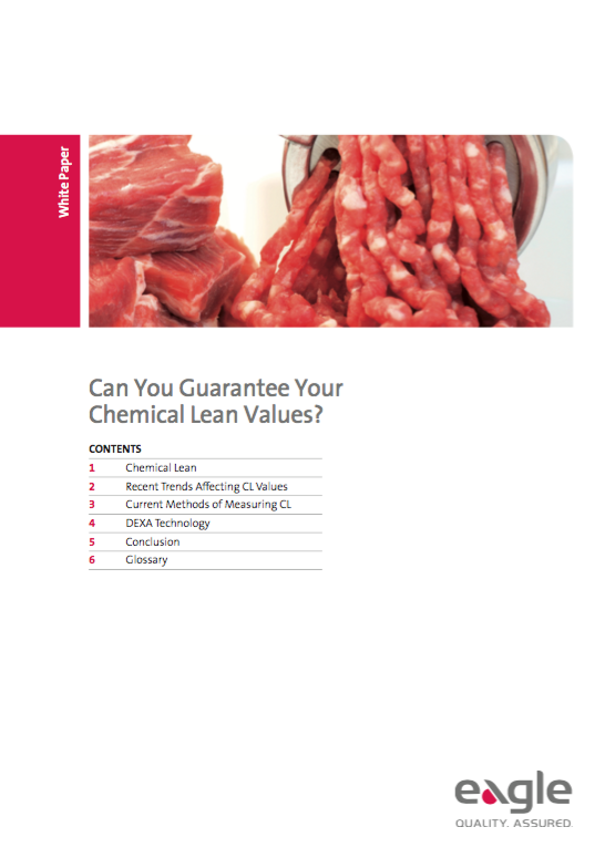 Usted puede garantizar sus valores de Chemical Lean?