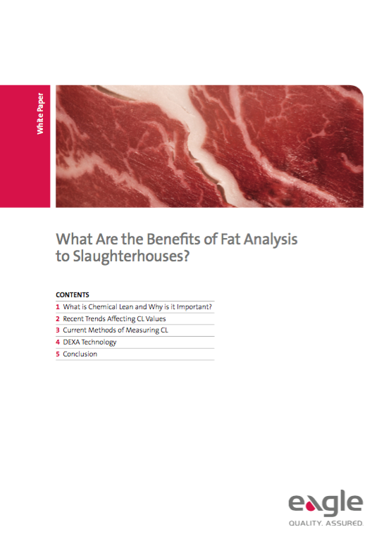 Cules son los beneficios del anlisis de contenido graso para los mataderos?